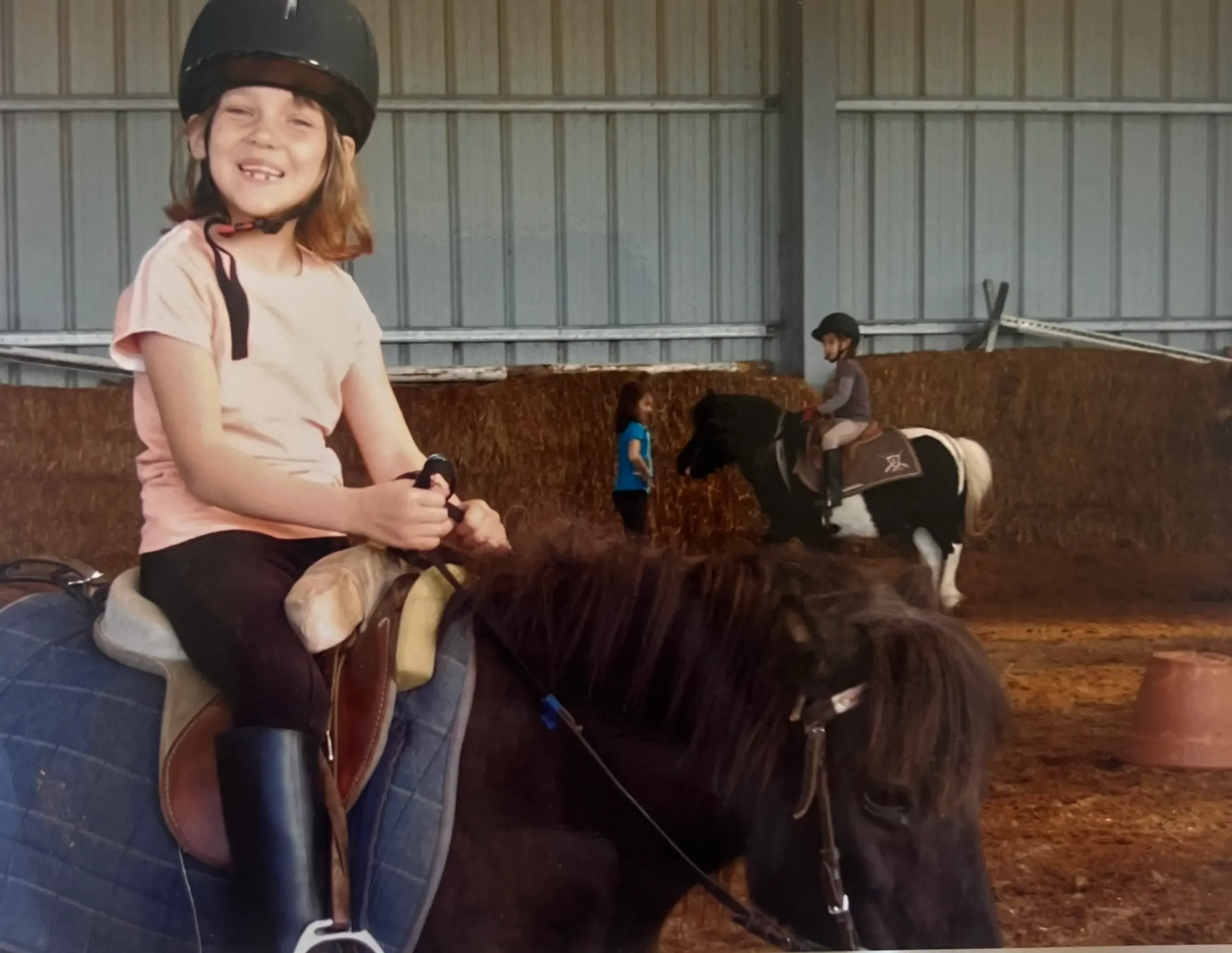 Emily with a horse